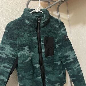 Calvin Klein Forest Camo Fleece Jacket